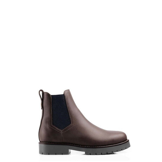 Young Ideas/Henmores - Fur Lined Boudica Boot - Mahogany Leather - 4