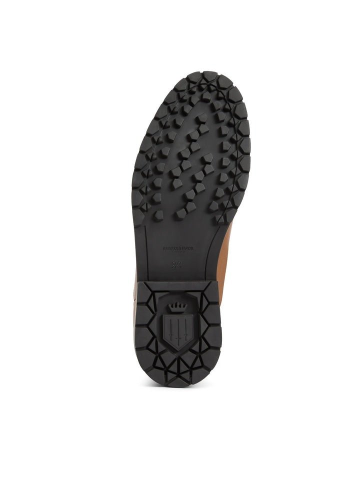 Young Ideas/Henmores - Fur Lined Boudica Boot - Oak Leather - 3