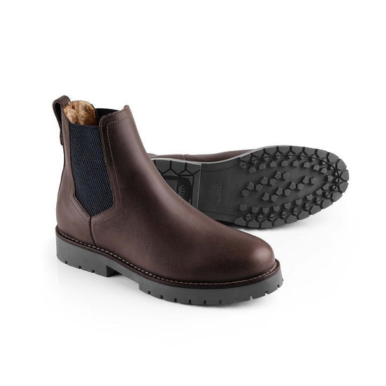 Young Ideas/Henmores - Fur Lined Boudica Boot - Mahogany Leather - 4