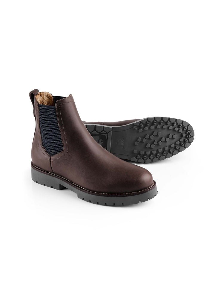 Young Ideas/Henmores - Fur Lined Boudica Boot - Mahogany Leather - 4