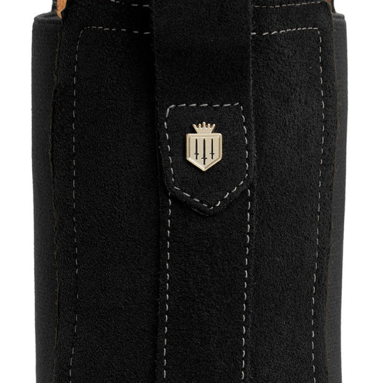 Young Ideas/Henmores - Heeled Boudica Boot - Black Suede - 4