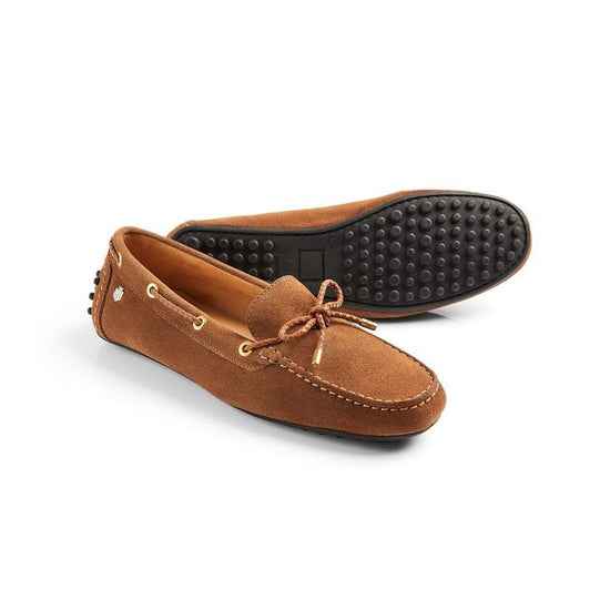 Young Ideas/Henmores - Henley Driver Shoe - Tan Suede - 4