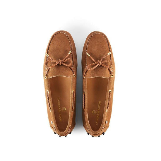 Young Ideas/Henmores - Henley Driver Shoe - Tan Suede - 4