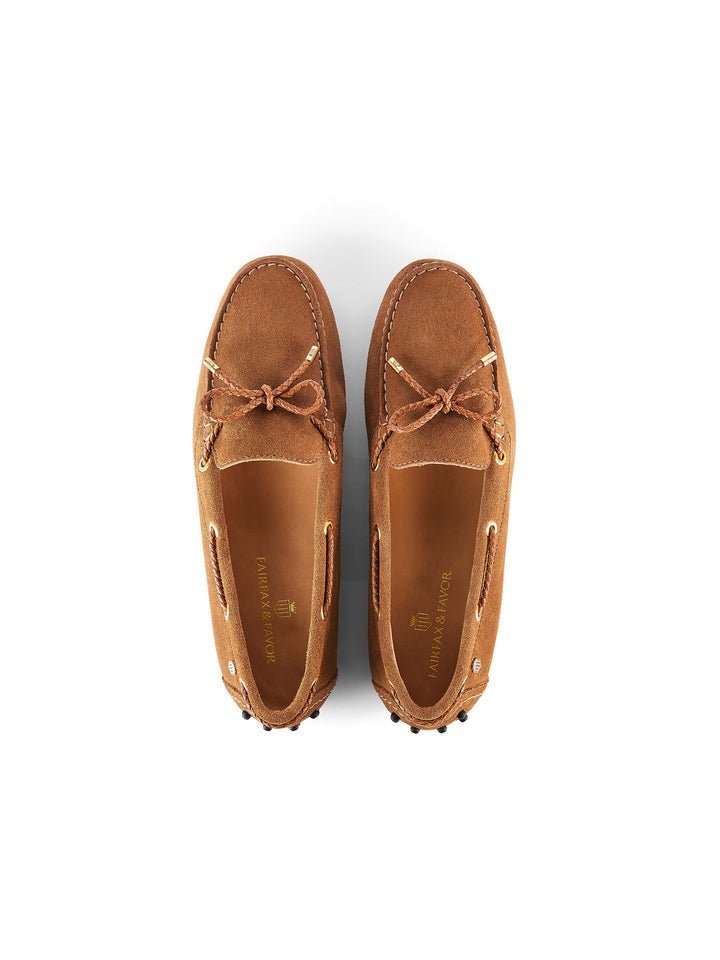 Young Ideas/Henmores - Henley Driver Shoe - Tan Suede - 4