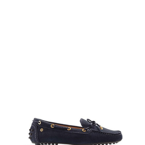 Young Ideas/Henmores - Henley Driver Shoe - Navy Suede - 4