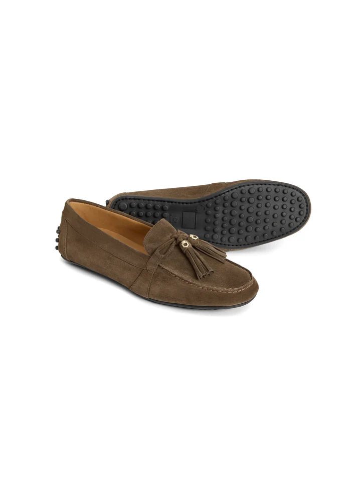 Young Ideas/Henmores - Ladies Rutland Driver Shoe - fog - 4