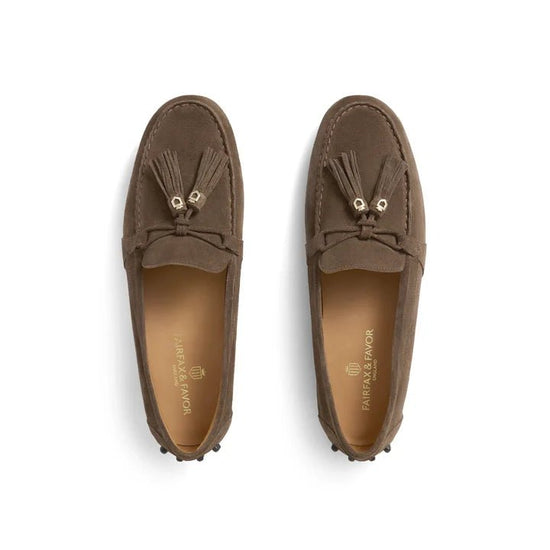 Young Ideas/Henmores - Ladies Rutland Driver Shoe - fog - 4