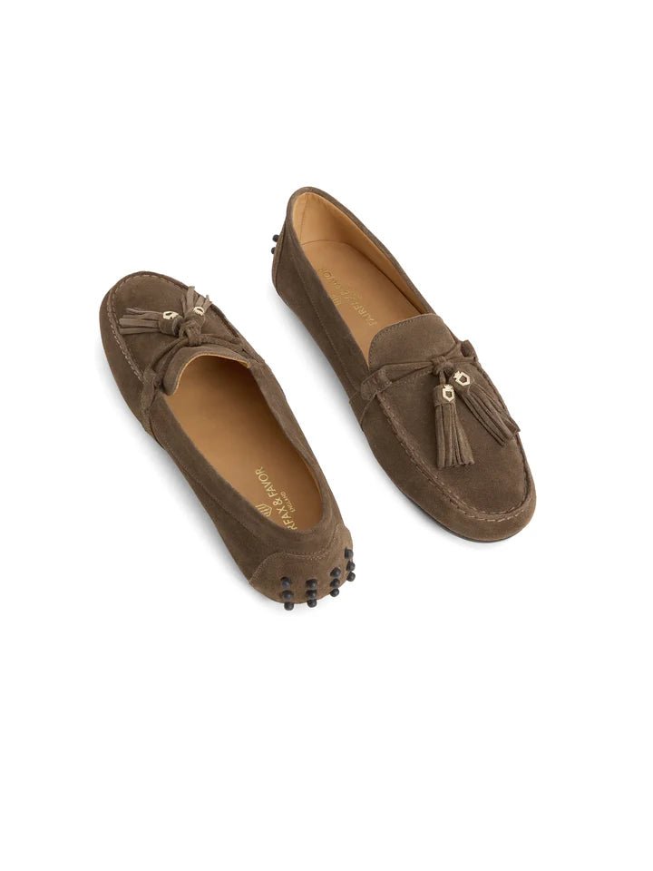 Young Ideas/Henmores - Ladies Rutland Driver Shoe - fog - 4