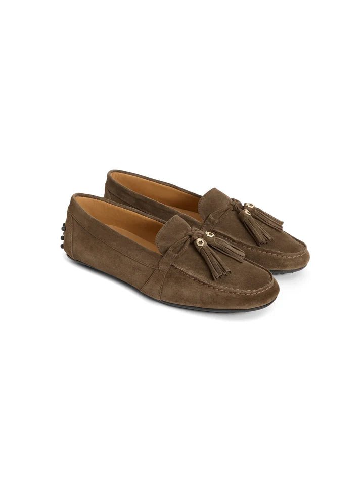 Young Ideas/Henmores - Ladies Rutland Driver Shoe - fog - 4