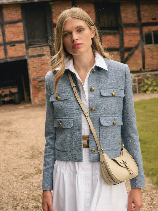 Young Ideas/Henmores - Micro Windsor Crossbody Bag - Stone - OS