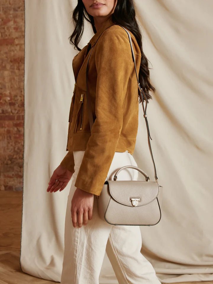 Young Ideas/Henmores - Mini Blenheim Handbag - Stone - OS
