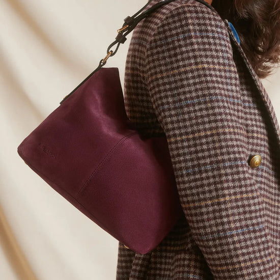 Young Ideas & Henmores - Mini Tetbury Handbag - Elderberry - OS