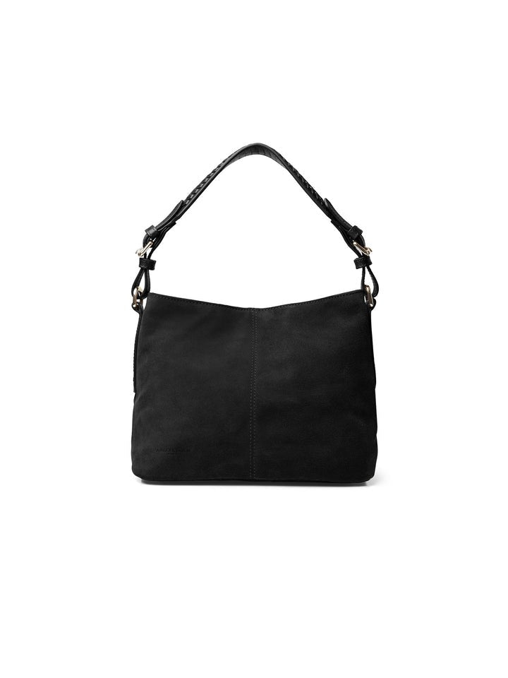 Young Ideas/Henmores - Mini Tetbury Handbag - Black Suede - OS