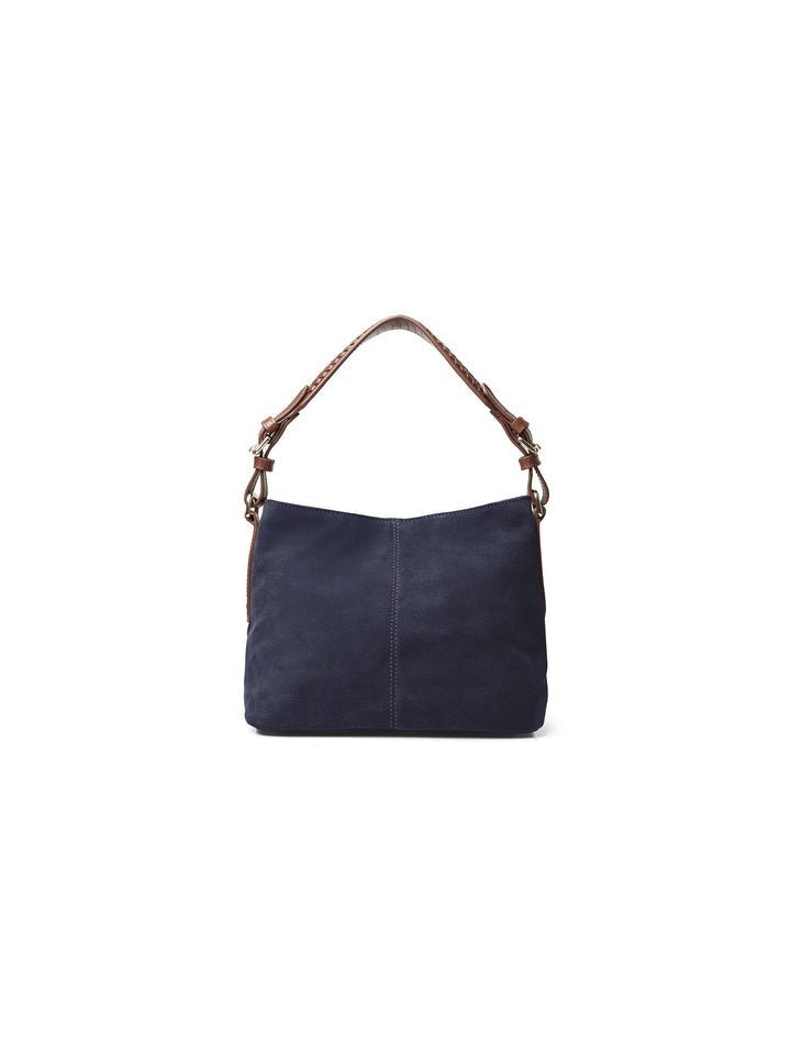 Young Ideas/Henmores - Mini Tetbury Handbag - Navy Suede - OS