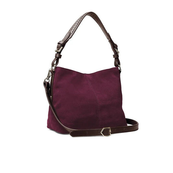 Young Ideas & Henmores - Mini Tetbury Handbag - Elderberry - OS