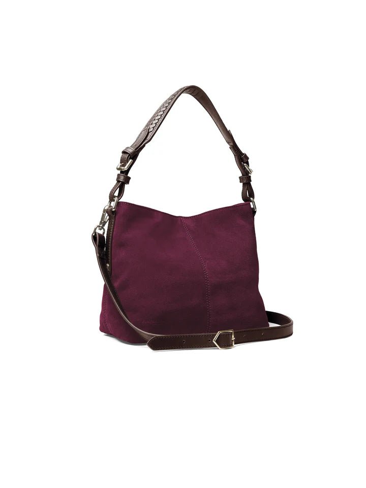 Young Ideas & Henmores - Mini Tetbury Handbag - Elderberry - OS