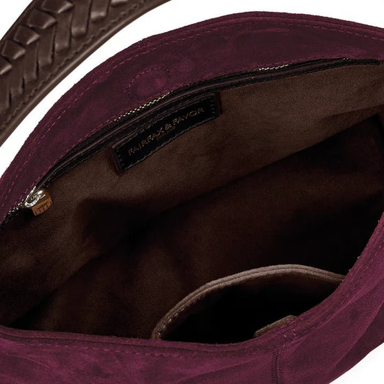 Young Ideas & Henmores - Mini Tetbury Handbag - Elderberry - OS