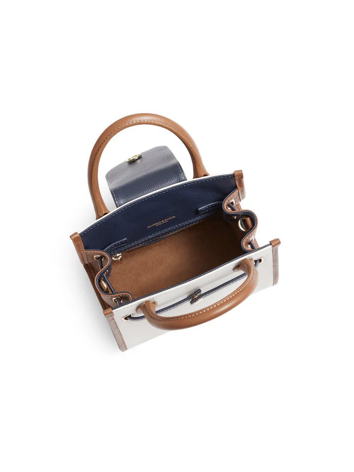 Young Ideas & Henmores - Mini Windsor Handbag - Neutral Tri - Colour - OS