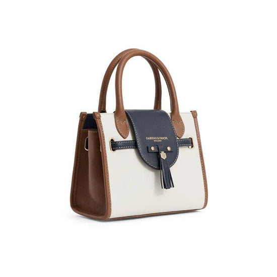 Young Ideas & Henmores - Mini Windsor Handbag - Neutral Tri - Colour - OS