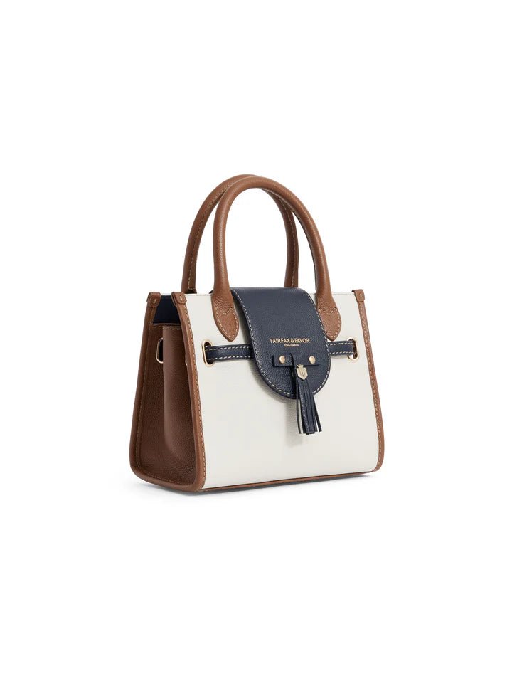 Young Ideas & Henmores - Mini Windsor Handbag - Neutral Tri - Colour - OS