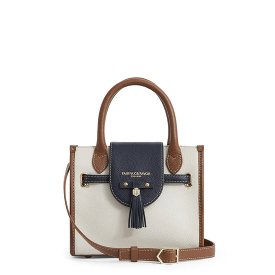 Young Ideas & Henmores - Mini Windsor Handbag - Neutral Tri - Colour - OS