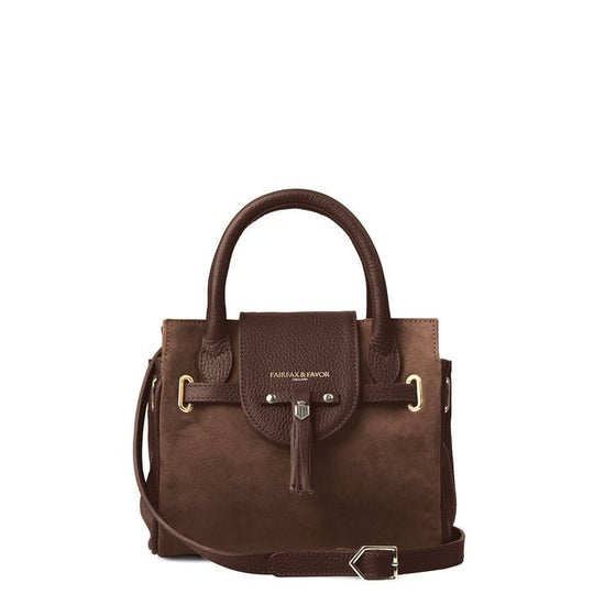 Young Ideas/Henmores - Mini Windsor Handbag - Conker Brown - OS