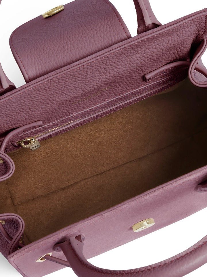 Young Ideas/Henmores - Mini Windsor Handbag - Navy Suede - OS