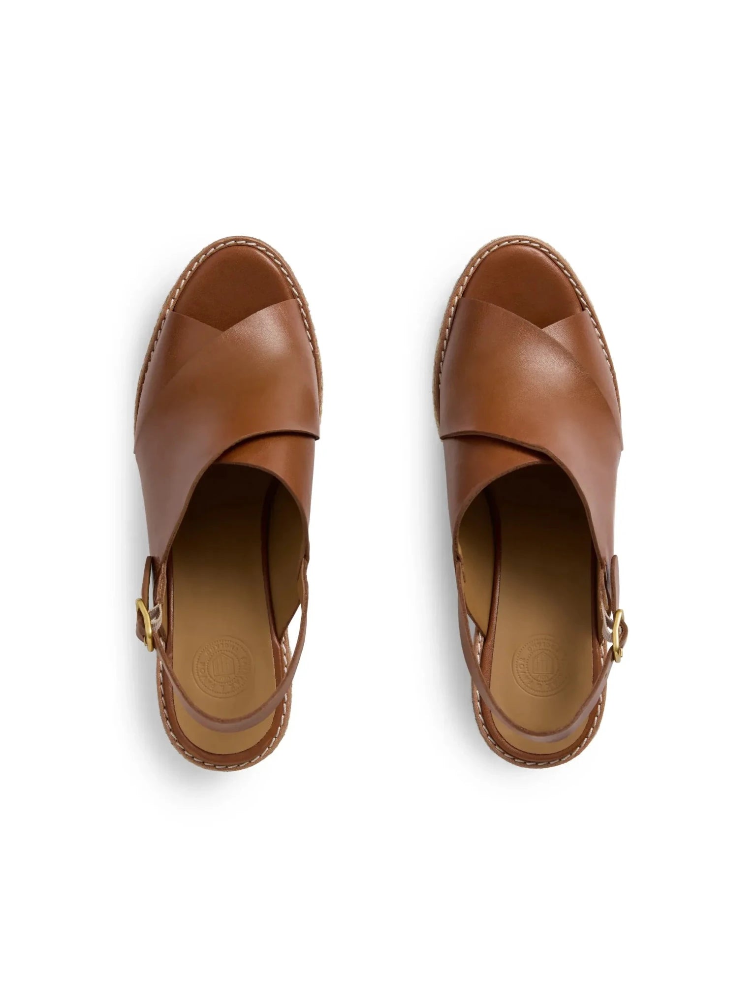 Young Ideas & Henmores - Morella Wedge Shoe - Tan Suede - 4
