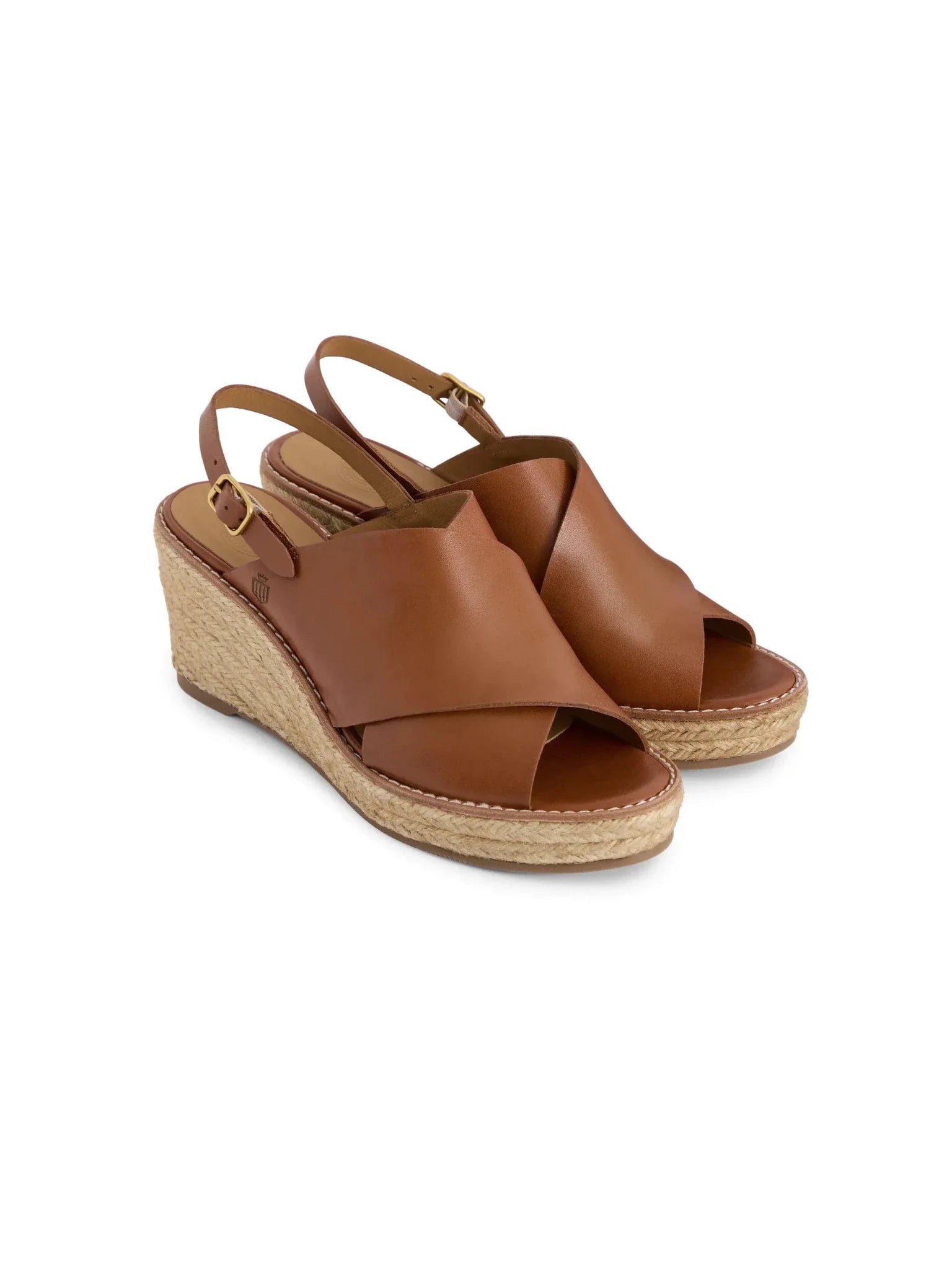 Young Ideas & Henmores - Morella Wedge Shoe - Tan Suede - 4
