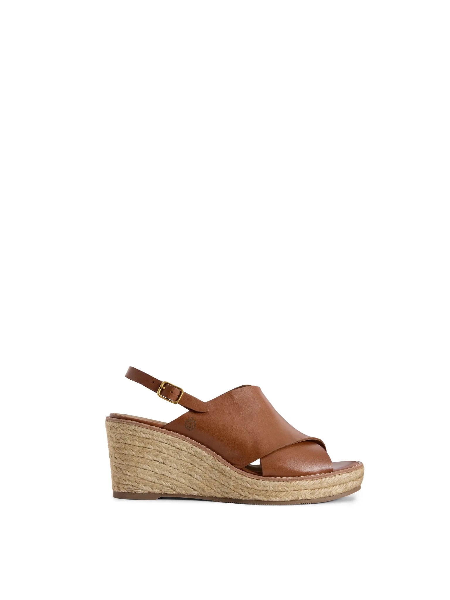Young Ideas & Henmores - Morella Wedge Shoe - Tan Suede - 4