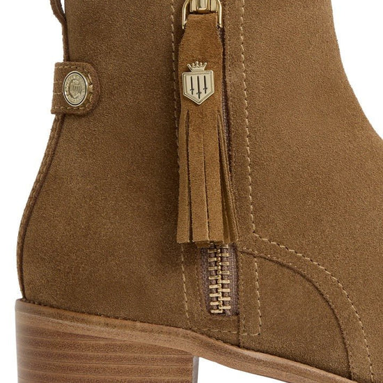 Young Ideas/Henmores - Oakham Ankle Boot - Tan Suede - 4