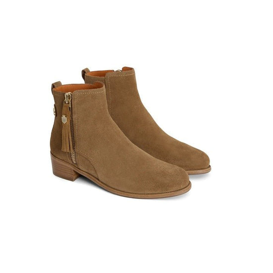 Young Ideas/Henmores - Oakham Ankle Boot - Tan Suede - 4