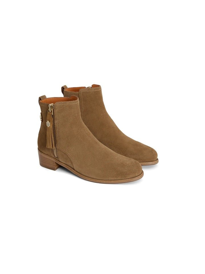Young Ideas/Henmores - Oakham Ankle Boot - Tan Suede - 4