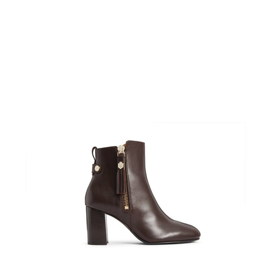 Young Ideas/Henmores - Oakham Heeled Ankle Boot - Mahogany Leather - 4