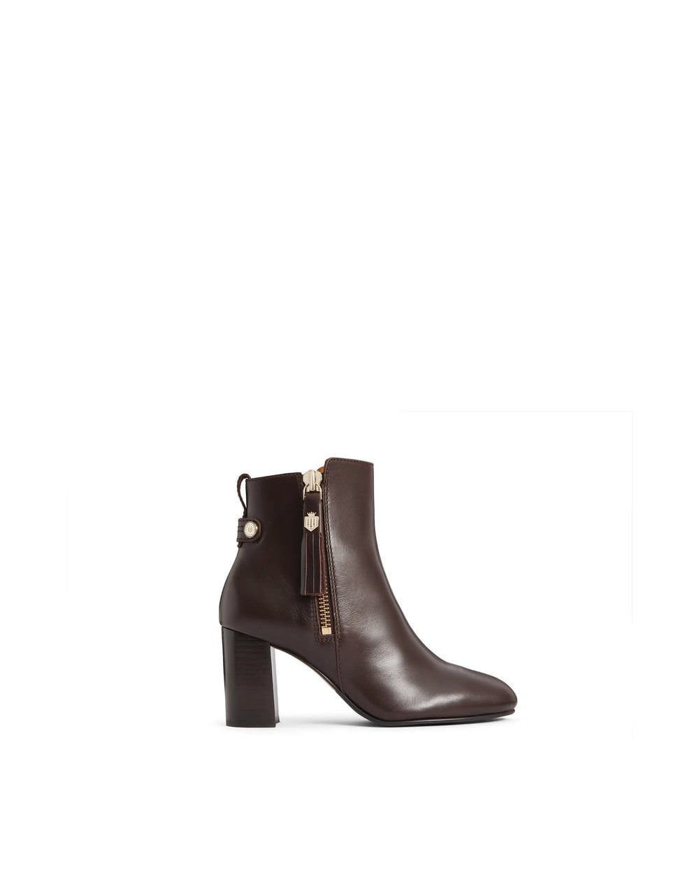 Young Ideas/Henmores - Oakham Heeled Ankle Boot - Mahogany Leather - 4