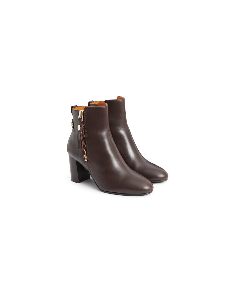 Young Ideas/Henmores - Oakham Heeled Ankle Boot - Mahogany Leather - 4