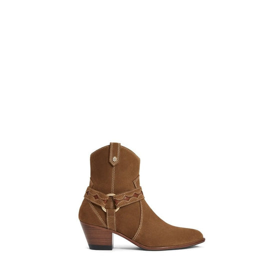 Young Ideas/Henmores - Ohio Ankle Boot - Tan Suede - 4