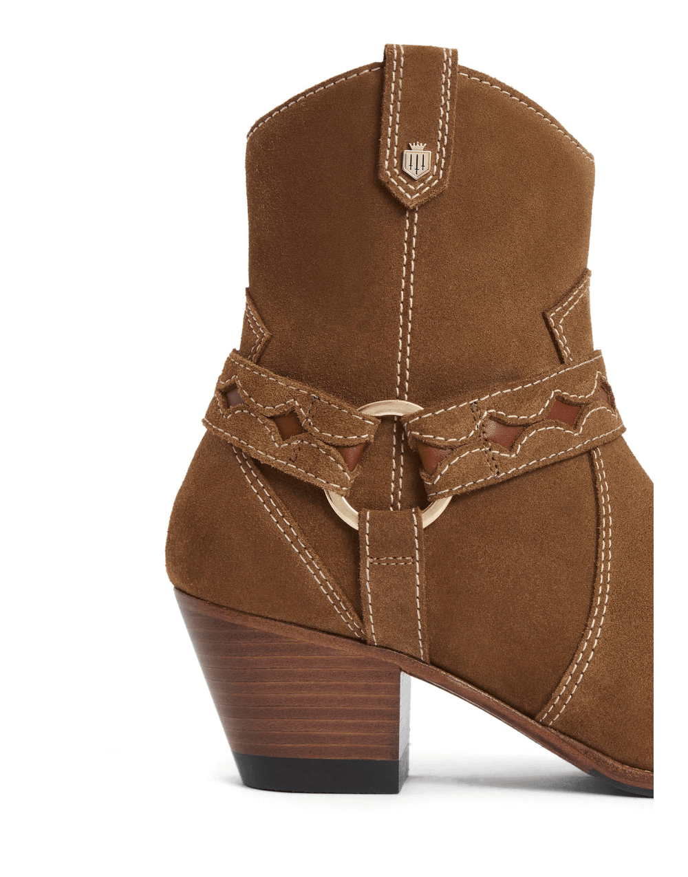 Young Ideas/Henmores - Ohio Ankle Boot - Tan Suede - 4