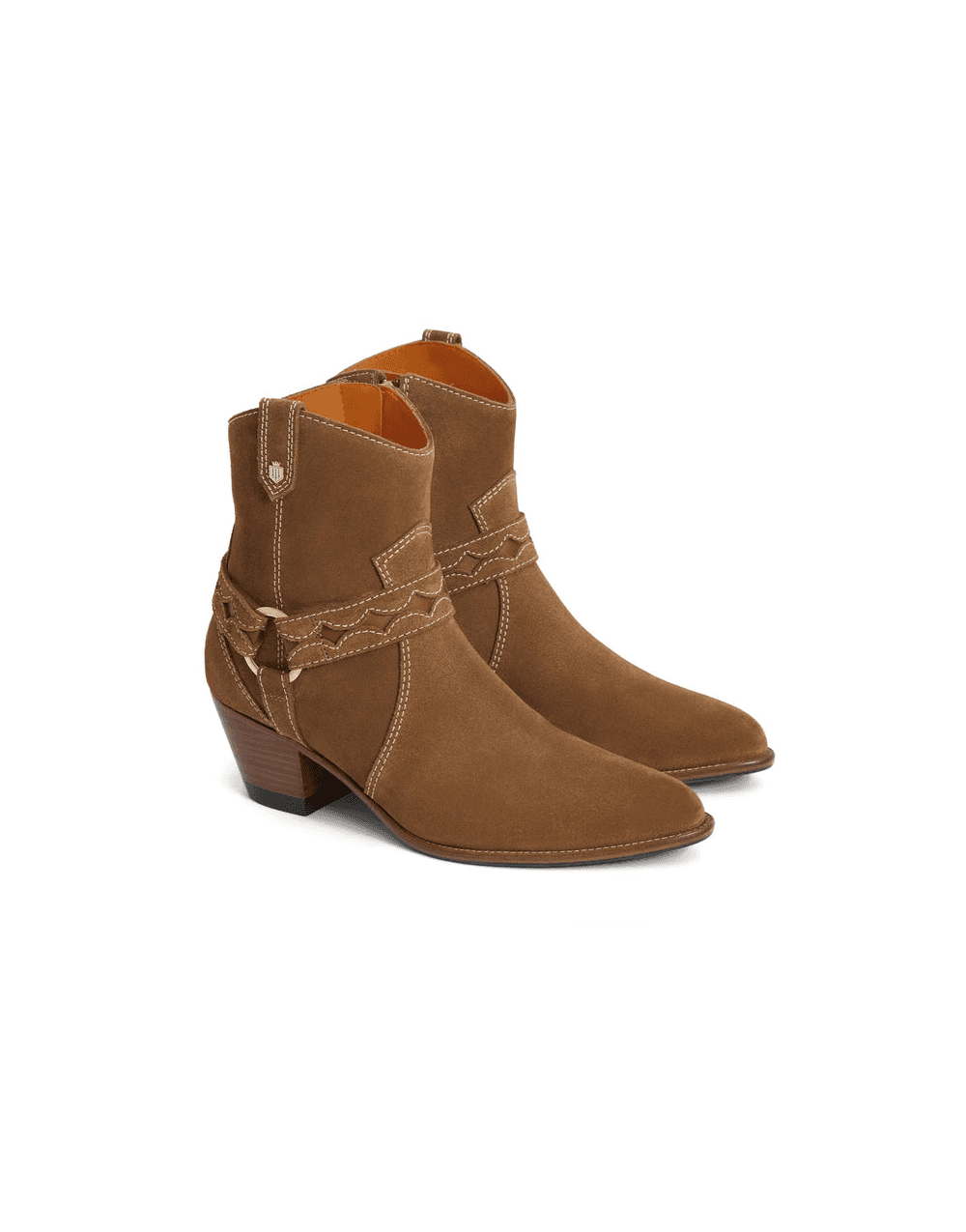 Young Ideas/Henmores - Ohio Ankle Boot - Tan Suede - 4