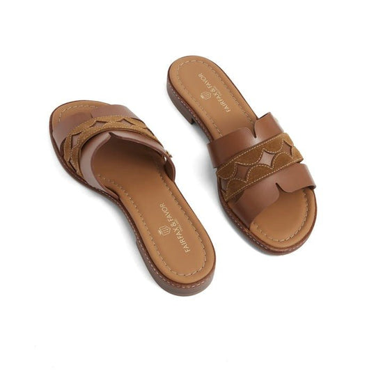 Young Ideas/Henmores - Ohio Sandal - Tan Suede - 4