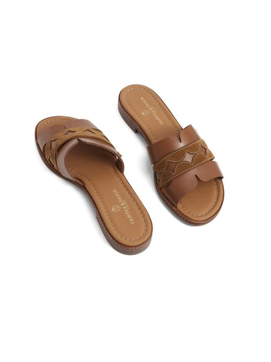 Young Ideas/Henmores - Ohio Sandal - Tan Suede - 4