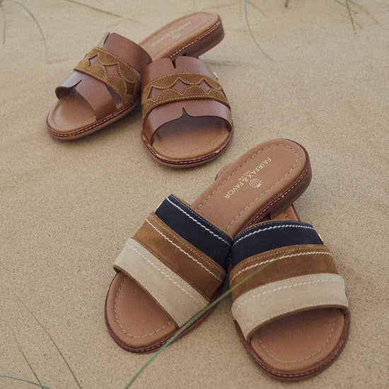 Young Ideas & Henmores - Ohio Sandal - Tan Suede - 4