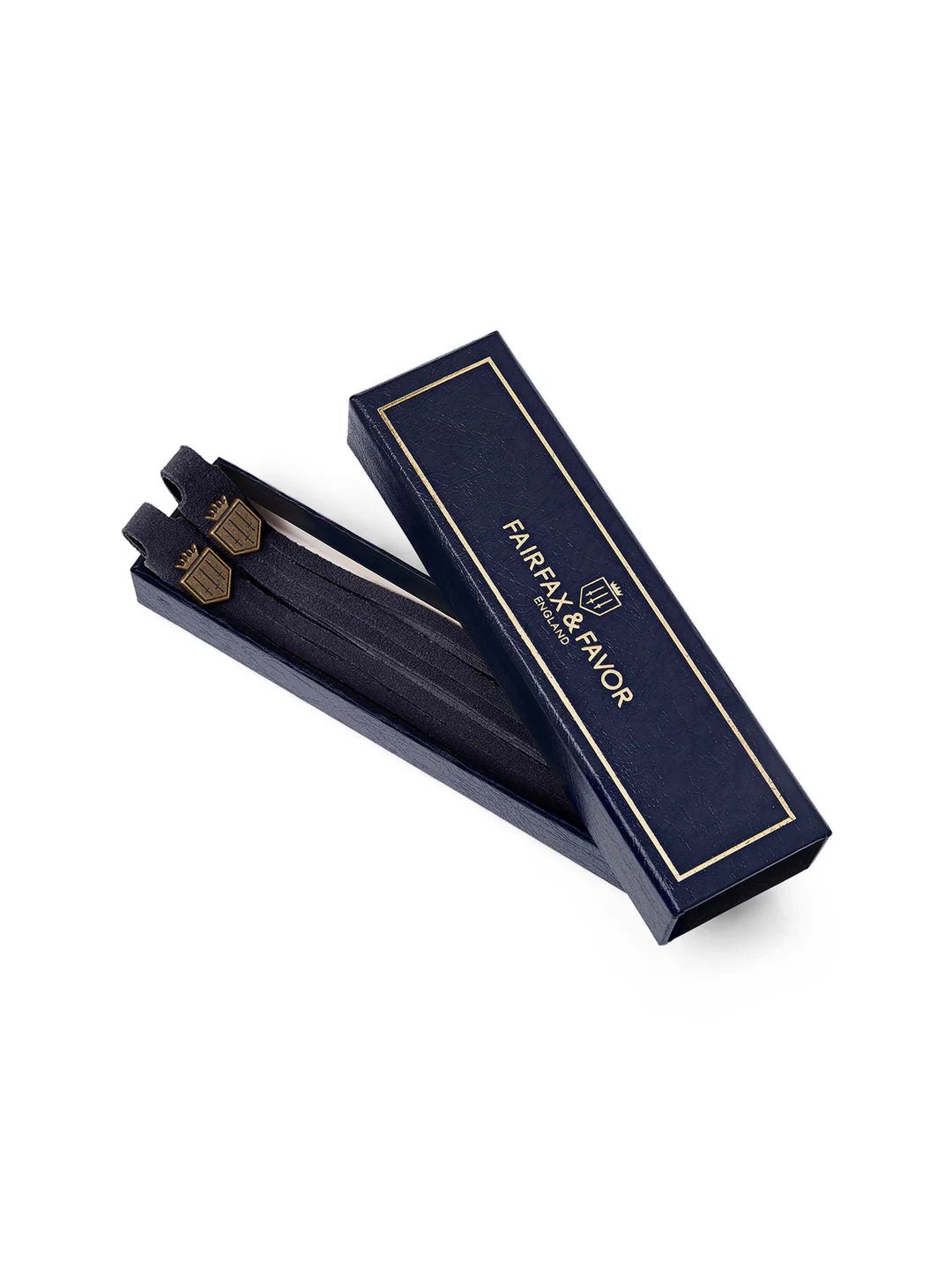 Young Ideas & Henmores - Pair of Tassels - Navy Suede - OS