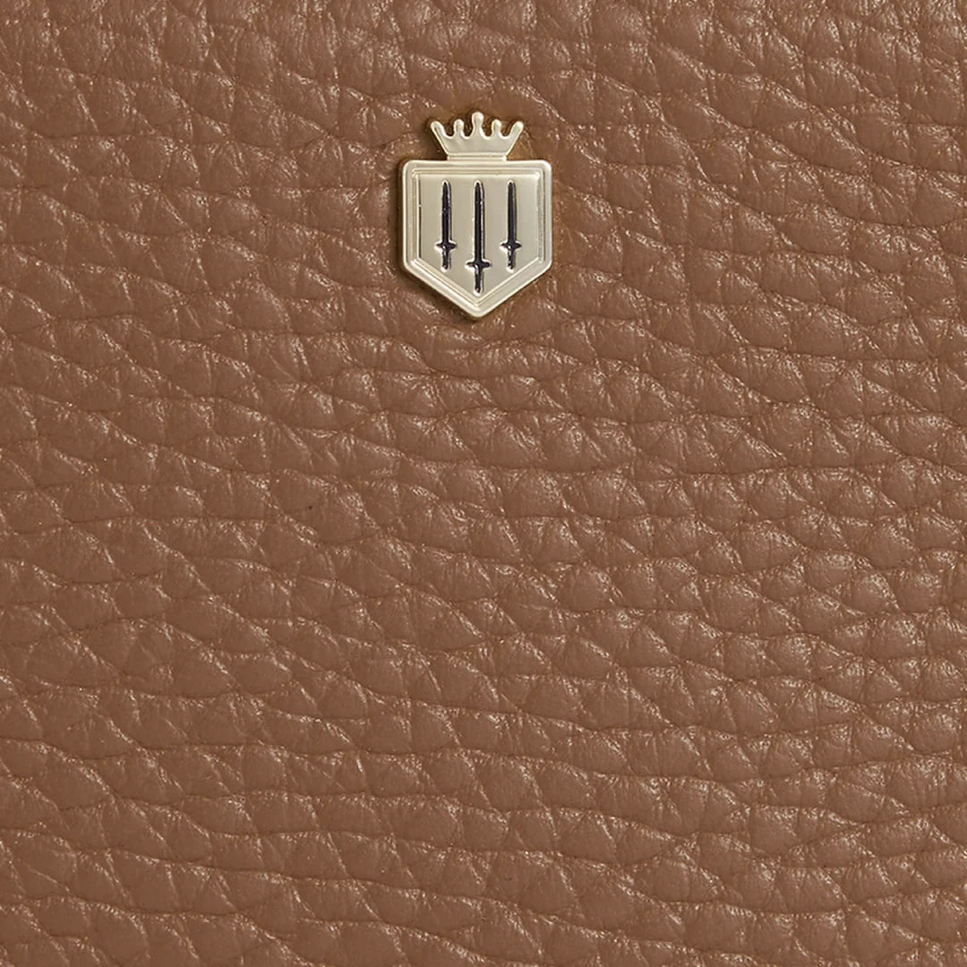 Young Ideas & Henmores -Purse Key Ring -Tan Leather -OS