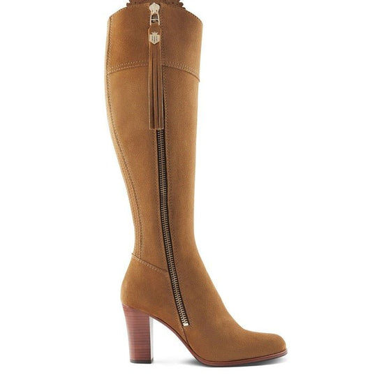 Young Ideas/Henmores - Regina Sporting Fit Heeled Boot - tan - 6