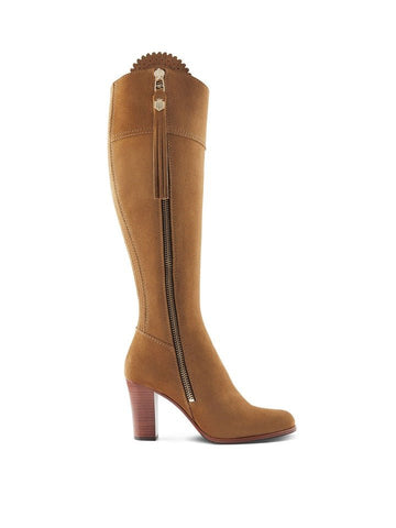 Young Ideas/Henmores - Regina Sporting Fit Heeled Boot - tan - 6