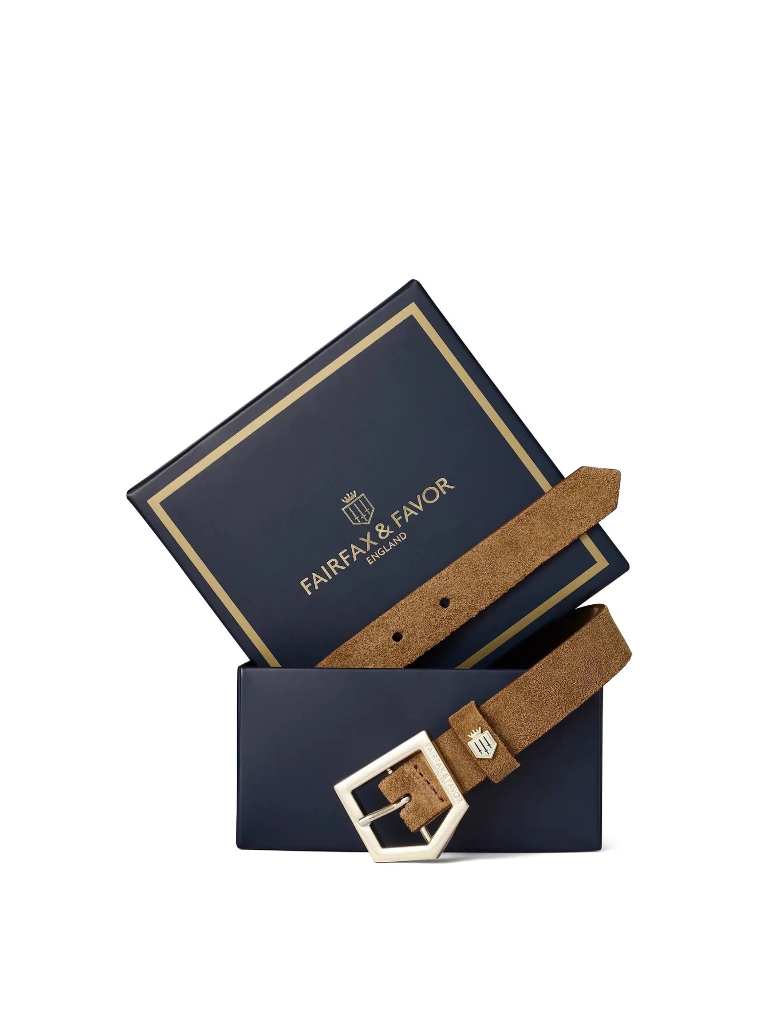 Young Ideas & Henmores - Sennowe Belt - Tan Suede - XS