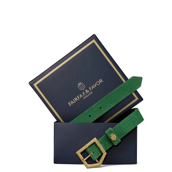 Young Ideas & Henmores - Sennowe Belt - Moss Green - S