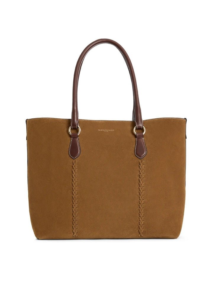 Young Ideas/Henmores - Seville Tote - Tan Suede - OS