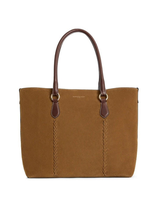 Young Ideas/Henmores - Seville Tote - Tan Suede - OS